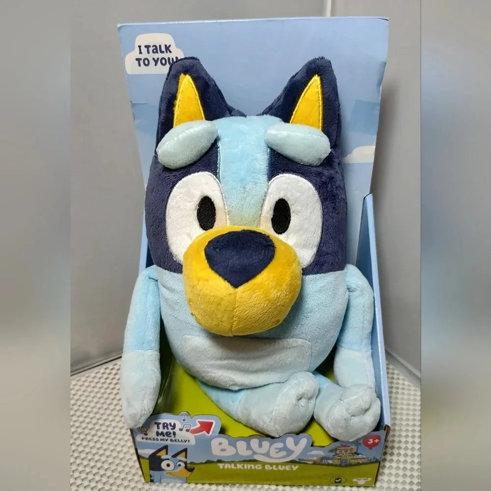 Bluey 13 inch Talking Bluey Plush 9 phrases NWT